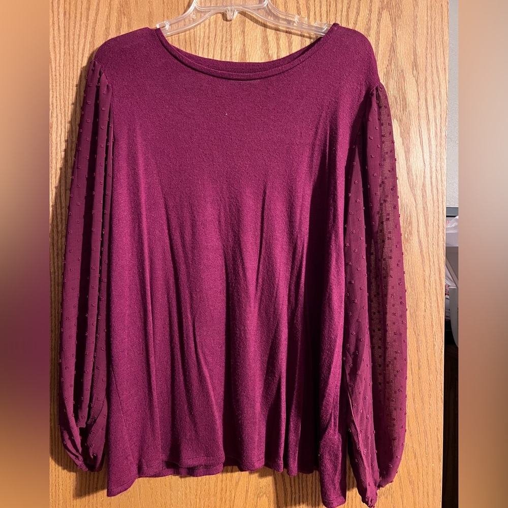 Women’s Maurice’s blouse long sleeve xl